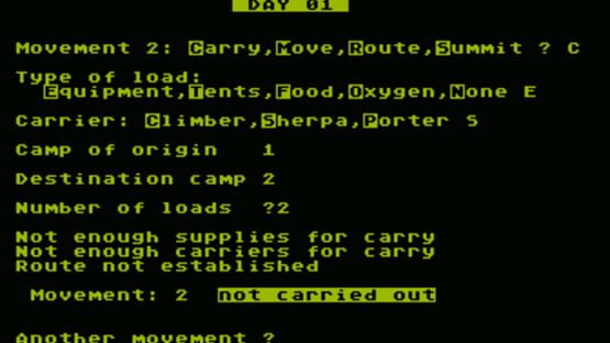 Screenshot Conquering Everest 1