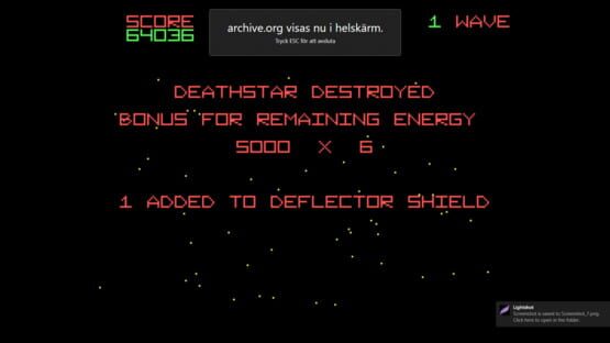 Screenshot Star Wars 1