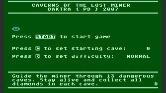 Screenshot Caverns of the Lost Miner 1