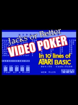 Cover Jacks or Better Video Poker