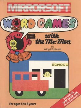 Cover Word Games with the Mr. Men