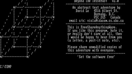 Screenshot Beyond the Tesseract 1