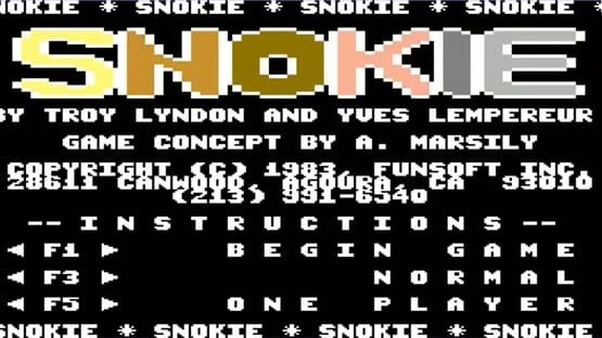 Screenshot Snokie 1
