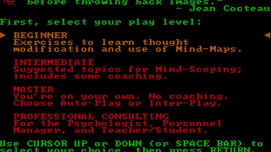 Screenshot Timothy Leary's Mind Mirror 3