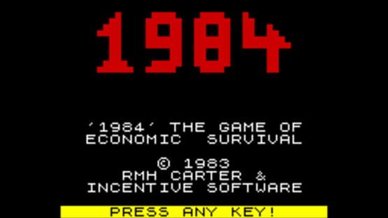 Screenshot 1984: A Game of Government Management 1