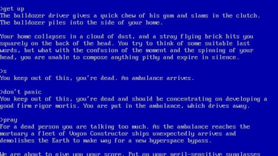 Screenshot The Hitchhiker's Guide to the Galaxy 3