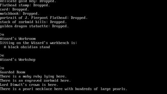 Screenshot Zork II: The Wizard of Frobozz 1