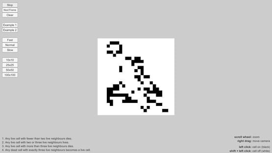 Screenshot Game of Life 3