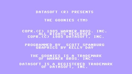 Screenshot The Goonies 1