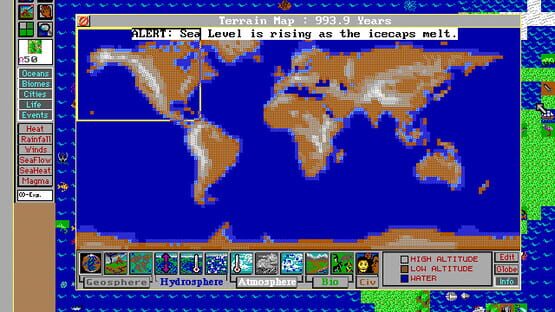 Screenshot SimEarth: The Living Planet 3