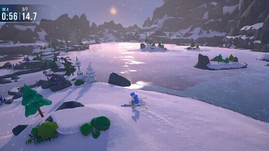 Screenshot Lonely Mountains: Snow Riders 1