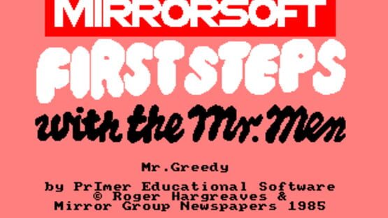 Screenshot First Steps with the Mr. Men 1
