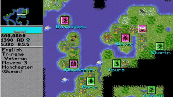 Screenshot Sid Meier's Civilization 1