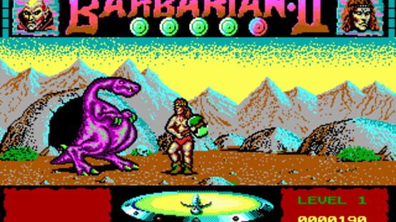 Screenshot Barbarian II: The Dungeon of Drax 1