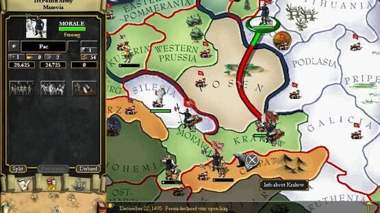 Screenshot Europa Universalis 2