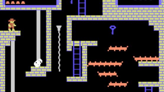 Screenshot Montezuma's Revenge featuring Panama Joe 2