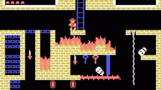 Screenshot Montezuma's Revenge featuring Panama Joe 3