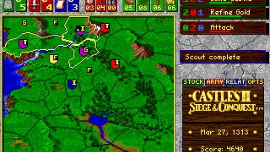 Screenshot Castles II: Siege & Conquest 1