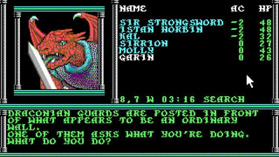 Screenshot Death Knights of Krynn 2