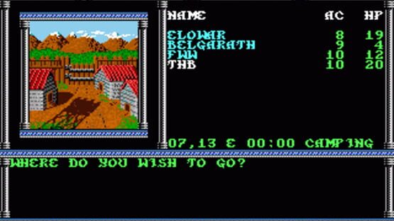 Screenshot Champions of Krynn 1