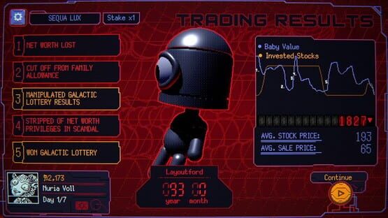 Screenshot Space Warlord Baby Trading Simulator 1