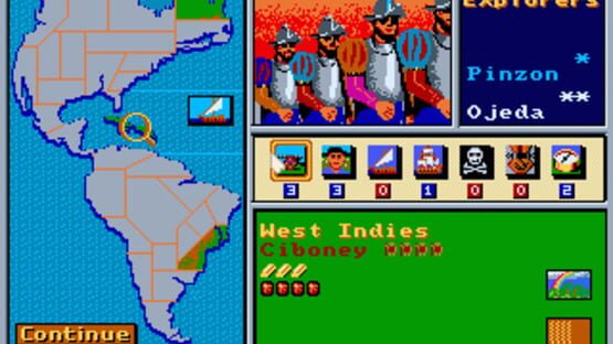 Screenshot Gold of the Americas: The Conquest of the New World 1