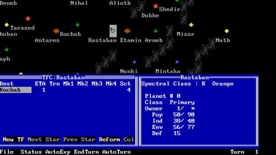 Screenshot Reach for the Stars 3