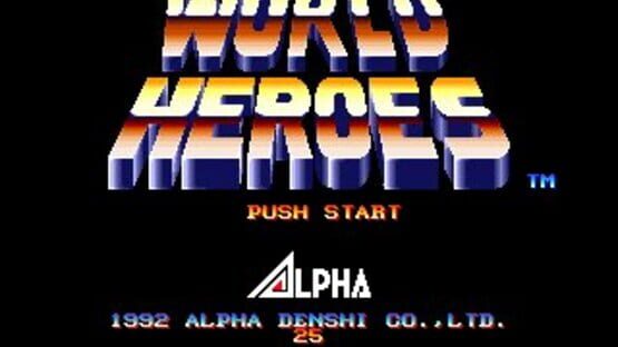 Screenshot World Heroes 2