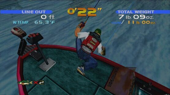 Screenshot Sega Bass Fishing 1