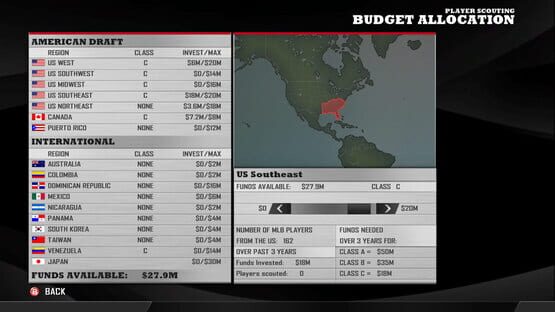 Screenshot MLB Front Office Manager 2