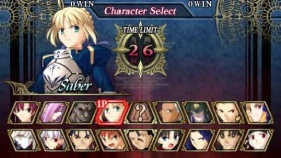 Screenshot Fate/unlimited codes 1