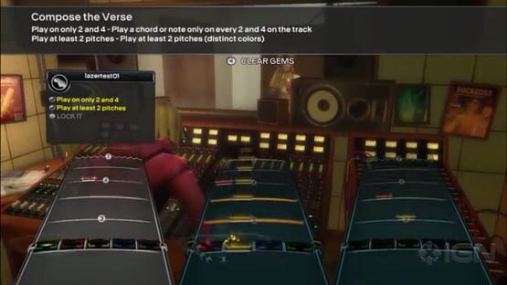 Screenshot Rock Band Sessions 1