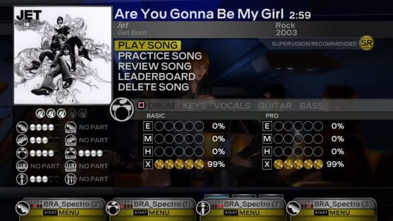 Screenshot Rock Band 2