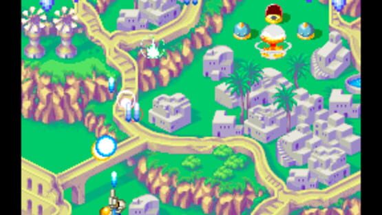 Screenshot TwinBee Yahho!: Fushigi no Kuni de Ooabare!! 1