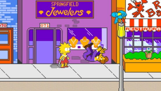 Screenshot The Simpsons Arcade Game 2