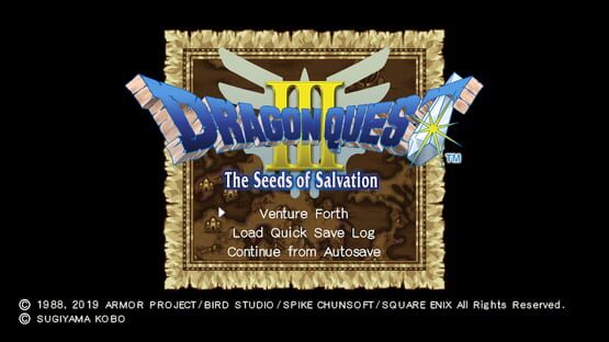 Screenshot Dragon Quest III: The Seeds of Salvation 1