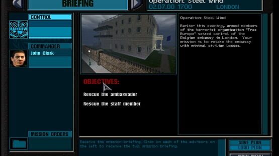 Screenshot Tom Clancy's Rainbow Six 2