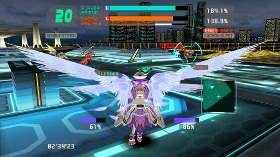 Screenshot Cyber Troopers Virtual-On Force 1