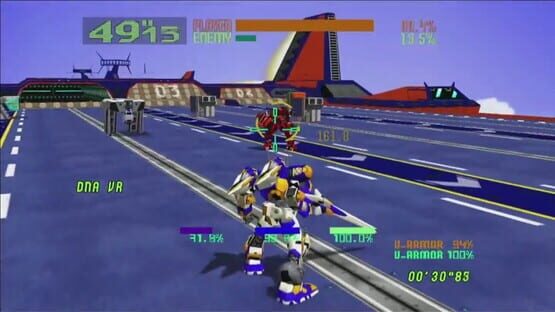 Screenshot Cyber Troopers Virtual-On Oratorio Tangram 1