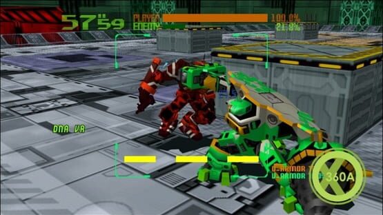 Screenshot Cyber Troopers Virtual-On Oratorio Tangram 3