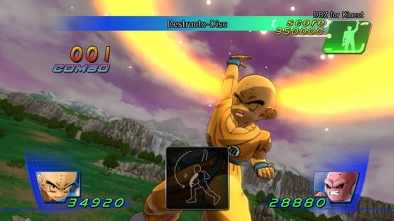 Screenshot Dragon Ball Z For Kinect 3