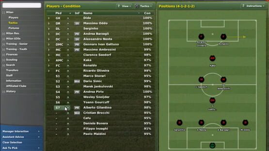 Screenshot Football Manager 2007 2