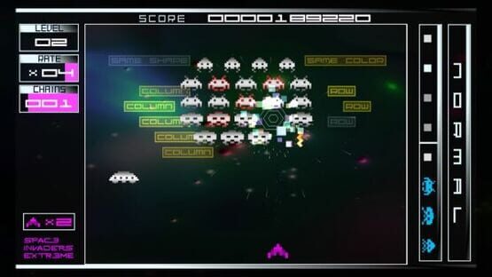 Screenshot Space Invaders Extreme 1
