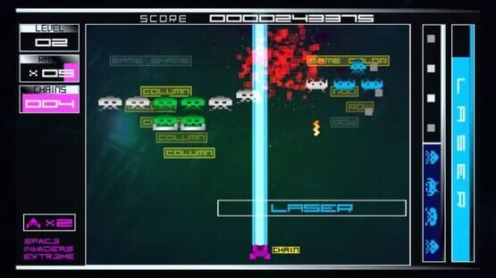 Screenshot Space Invaders Extreme 2