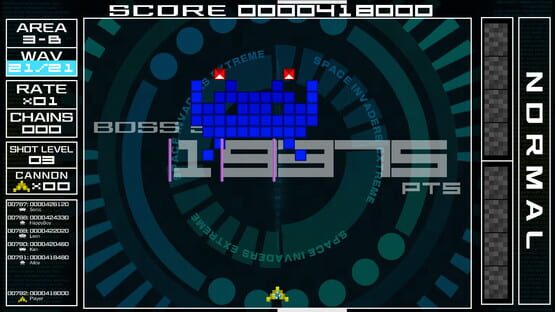 Screenshot Space Invaders Extreme 3