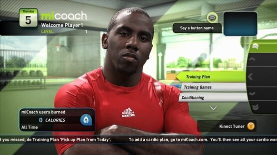 Screenshot miCoach by adidas 1