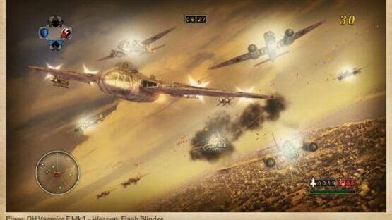 Screenshot Blazing Angels 2: Secret Missions of WWII 1