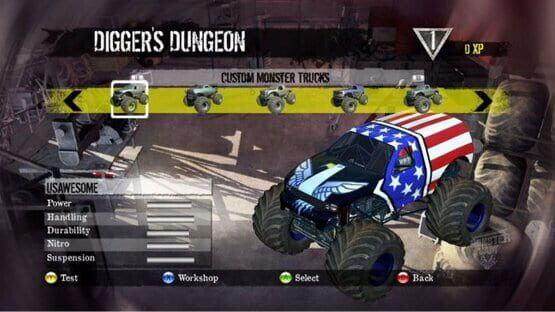 Screenshot Monster Jam: Path of Destruction 1