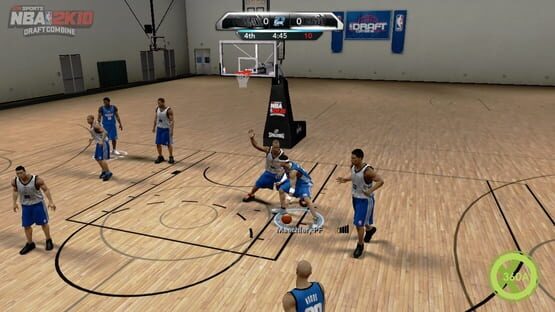 Screenshot NBA 2K10: Draft Combine 2