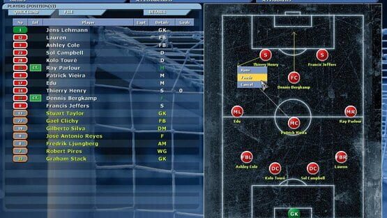 Screenshot Championship Manager 5 1